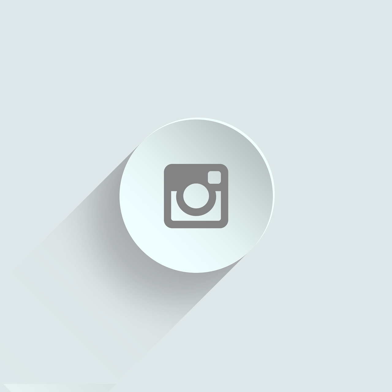 Illustrated Instagram button