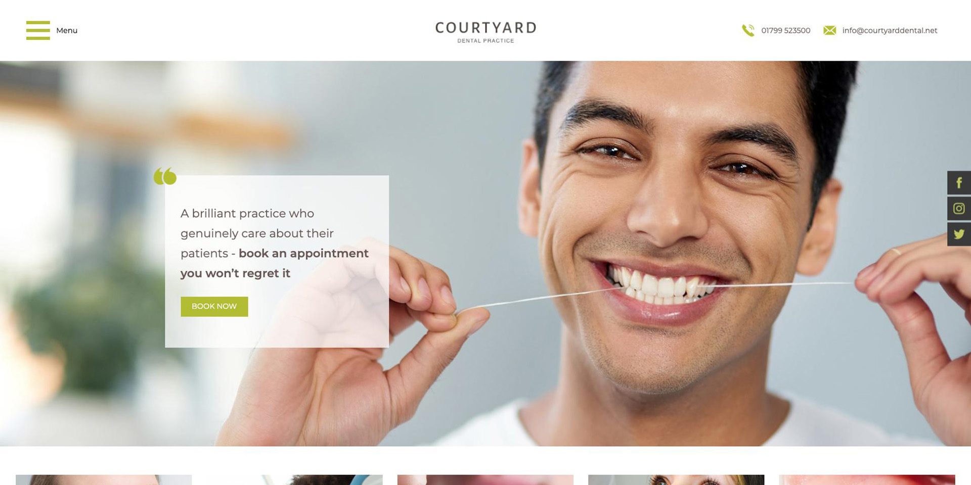Courtyard new website design by it'seeze